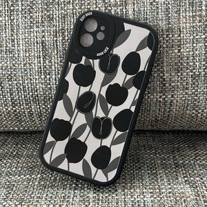 Black Tulips Iphone 11 Phone case